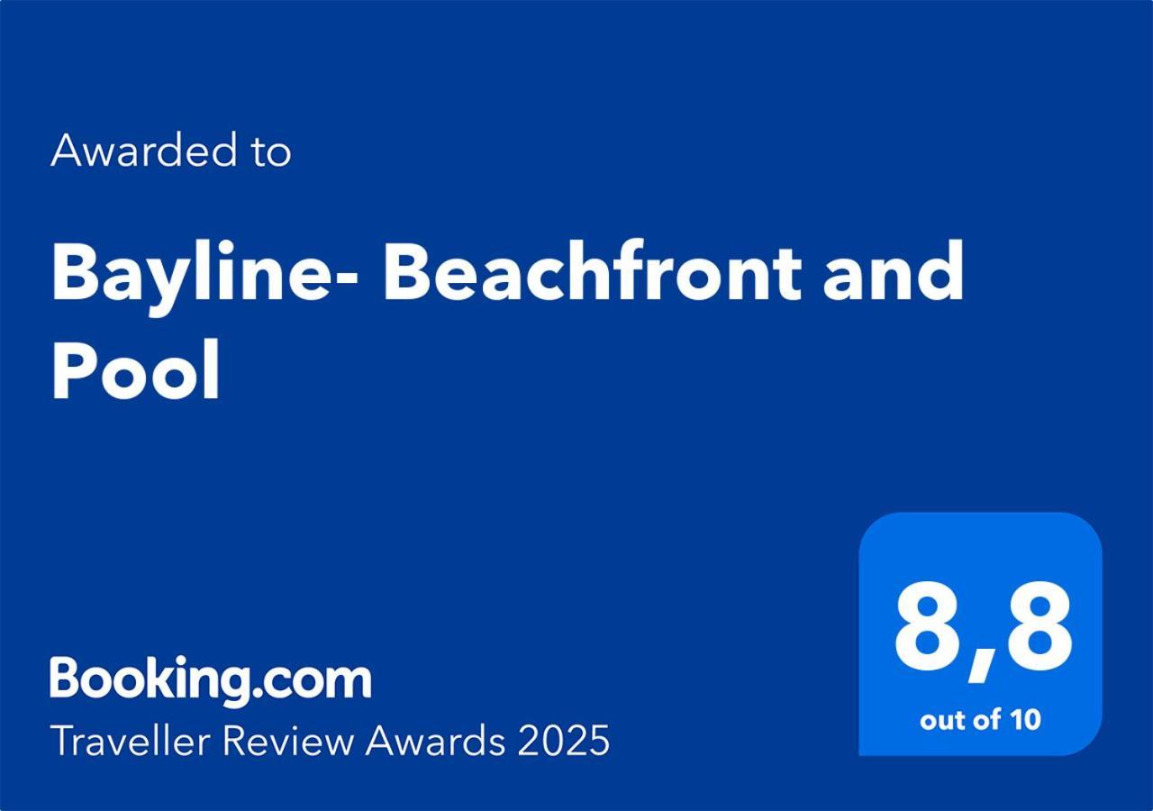 Bayline- Beachfront And Pool Armação de Pêra المظهر الخارجي الصورة